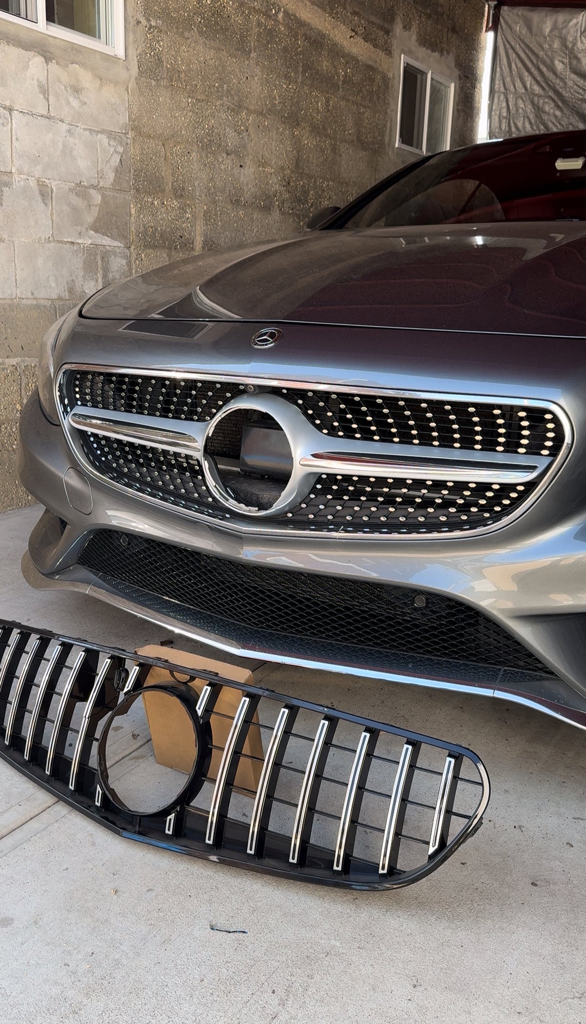 New Grille For Mercedes S550 Coupe 2015-2017