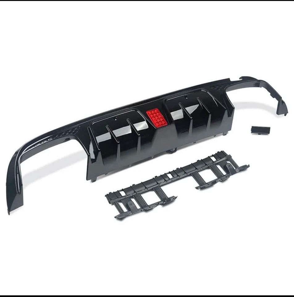 Brabus Rear Diffuser | 2015-2020 W205 C63 | Tailored Fit for C300, C350, C400, C43 AMG & C450 Models