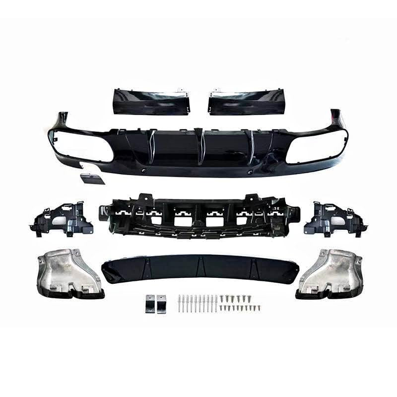 New Glossy Black Diffuser | 2019-2022 CLS Models | Perfect Fit for CLS350, CLS400, CLS450, and CLS53 AMG