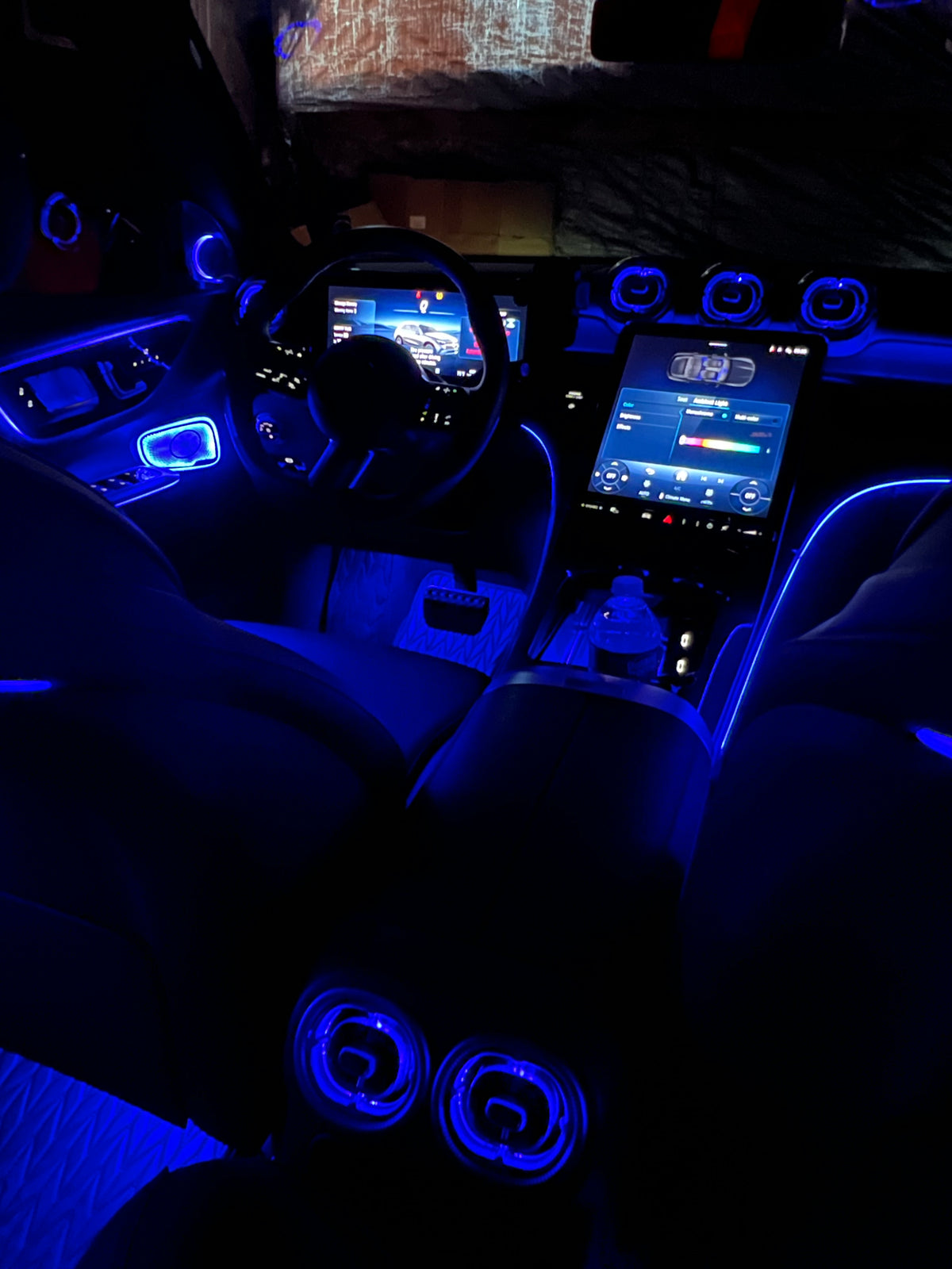 Fully ambient upgrade for Mercedes C-class 2021-2023