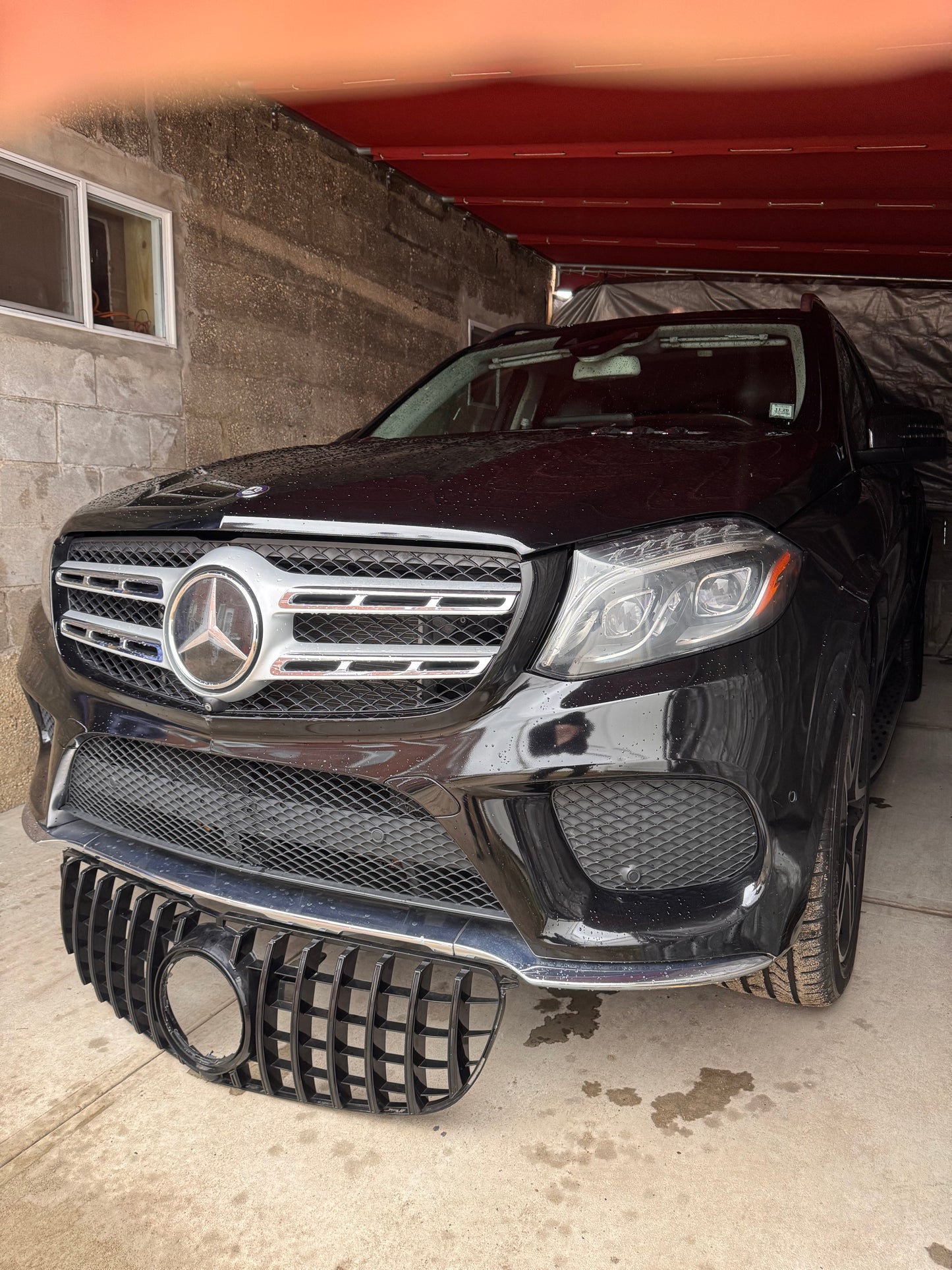 New AMG Grille Mercedes GLS 2016-2019