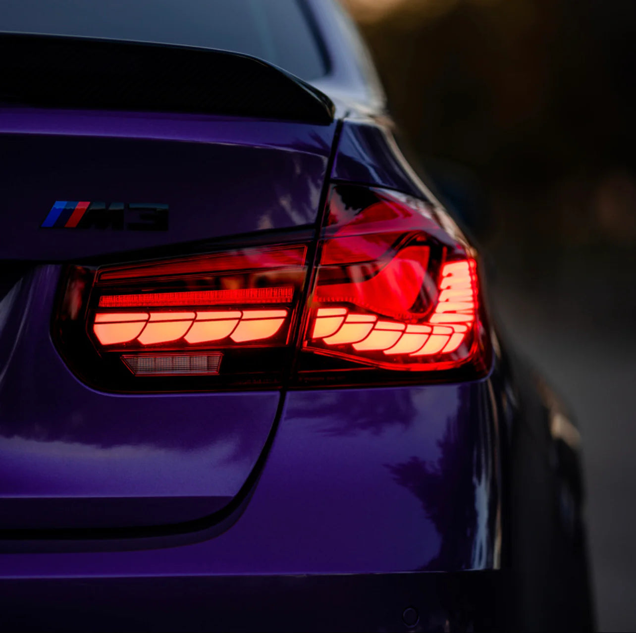 BMW 3 series Taillights Smoke 2013-2018
