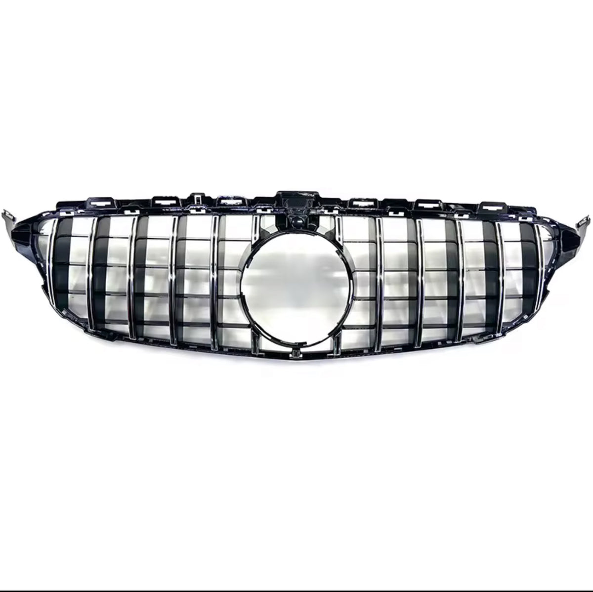 C-class 2015-2018 W-205 Front Grille Silver