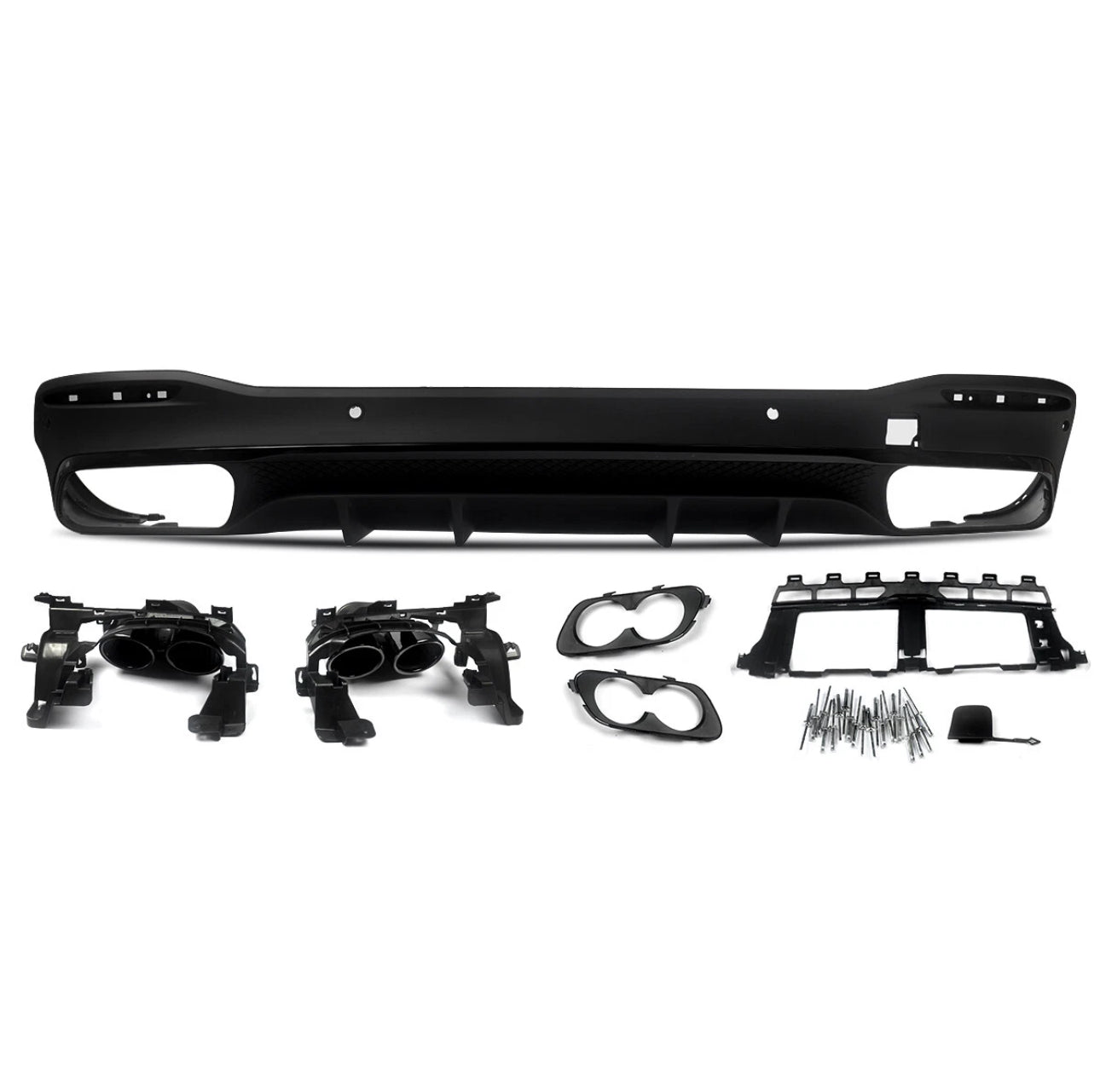 Rear Diffuser Mercedes GLE-53 AMG 2020-2024