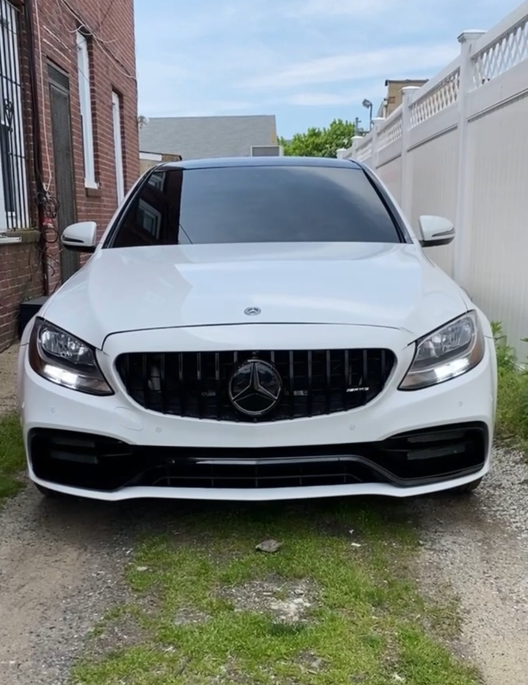 Front & Rear Bumper C-class C63AMG 2015-2020