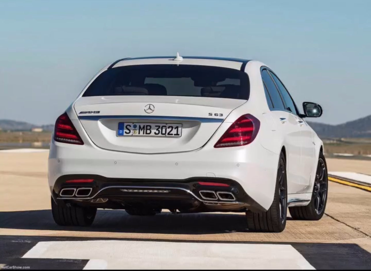 Rear Diffuser Mercedes S63AMG 2018-2020