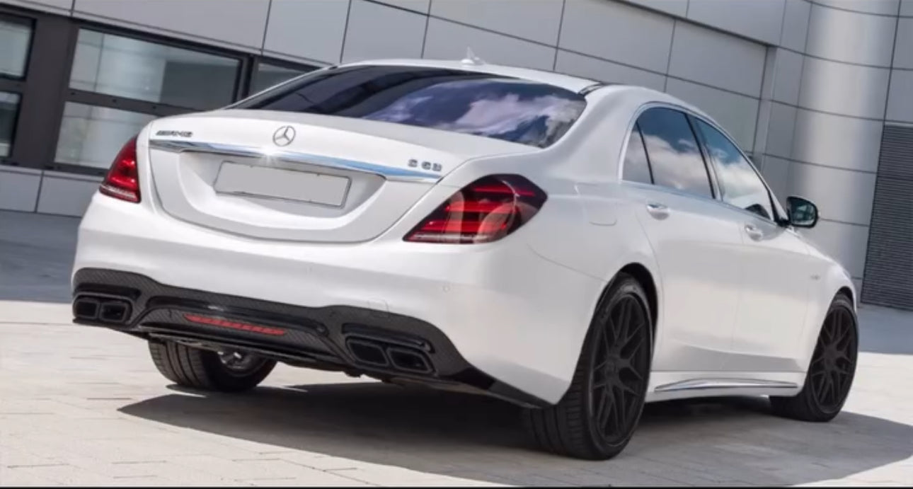Rear Diffuser Mercedes S63AMG 2018-2020