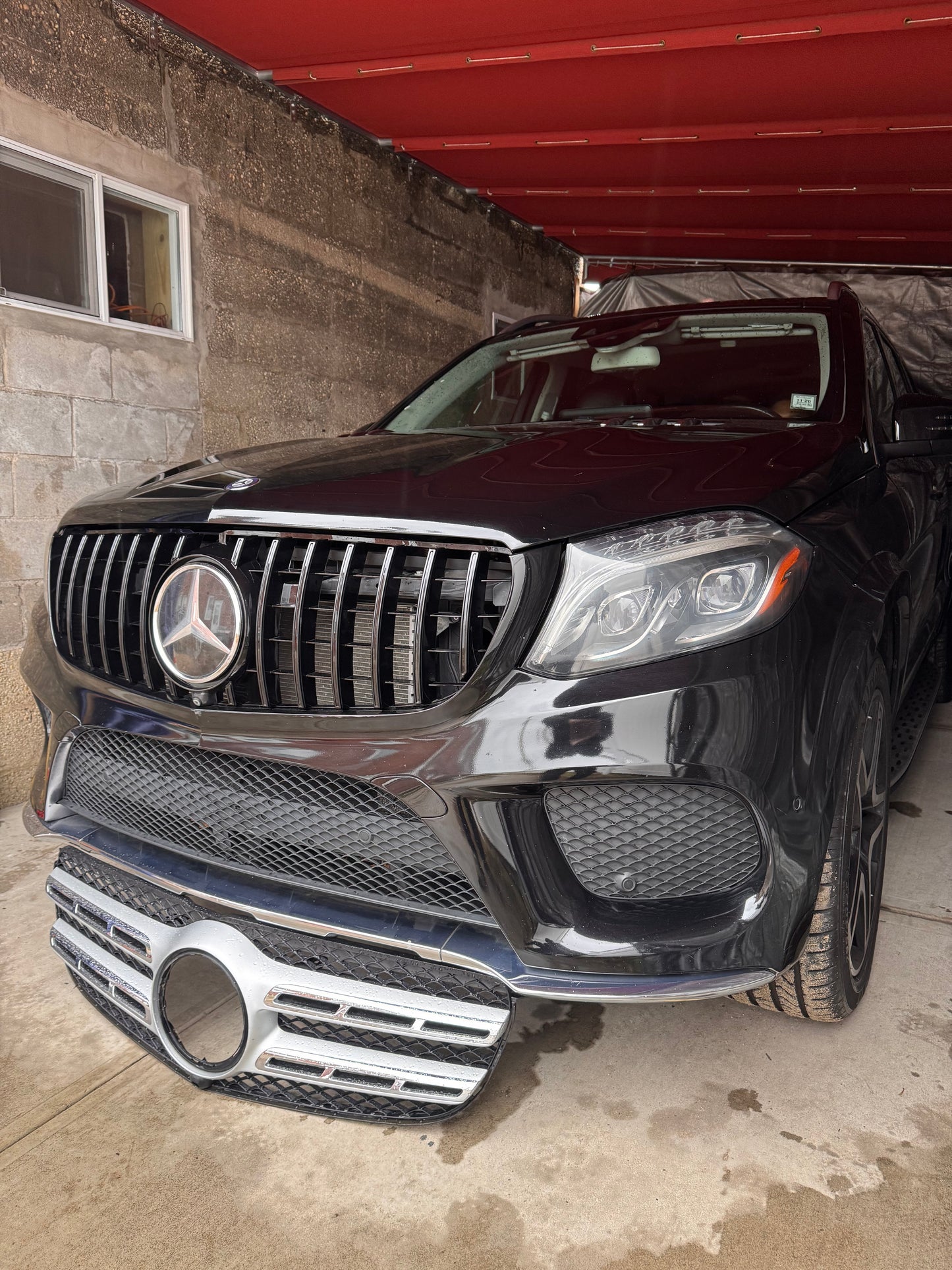 New AMG Grille Mercedes GLS 2016-2019