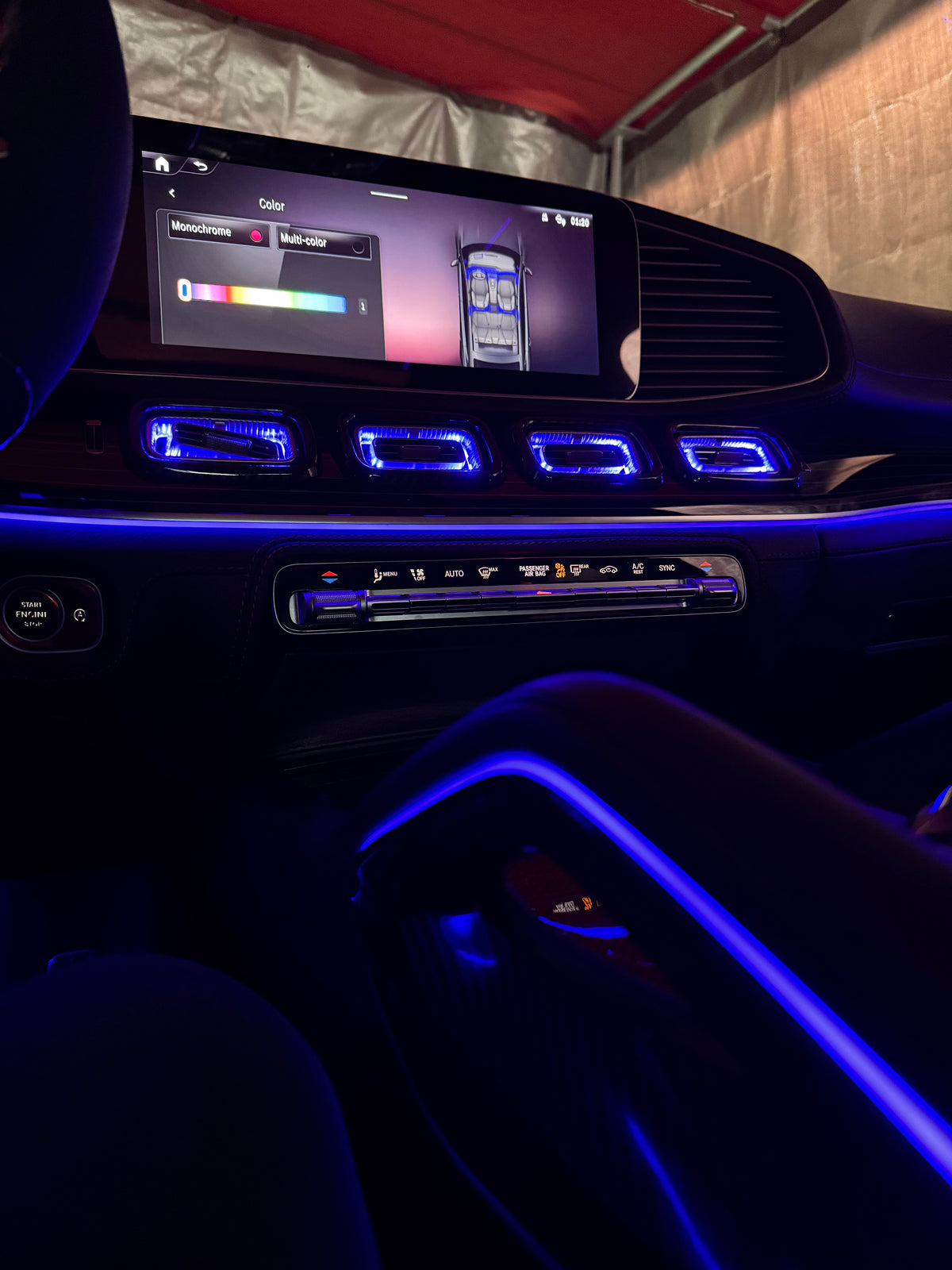 GLE 2020-2026 Fully ambient lighting upgrade