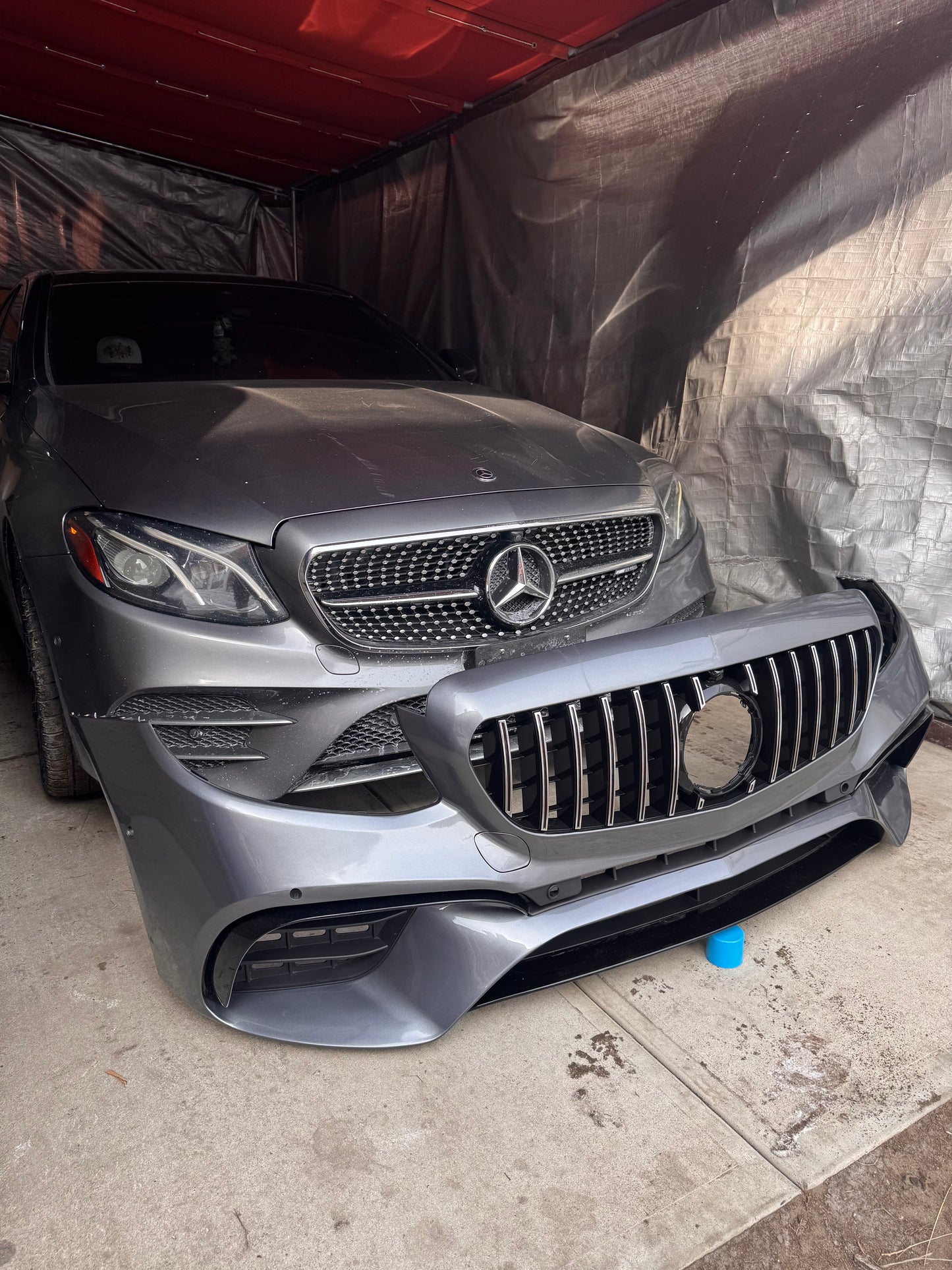 New Front Bumper E63-AMG E-class 2017-2020