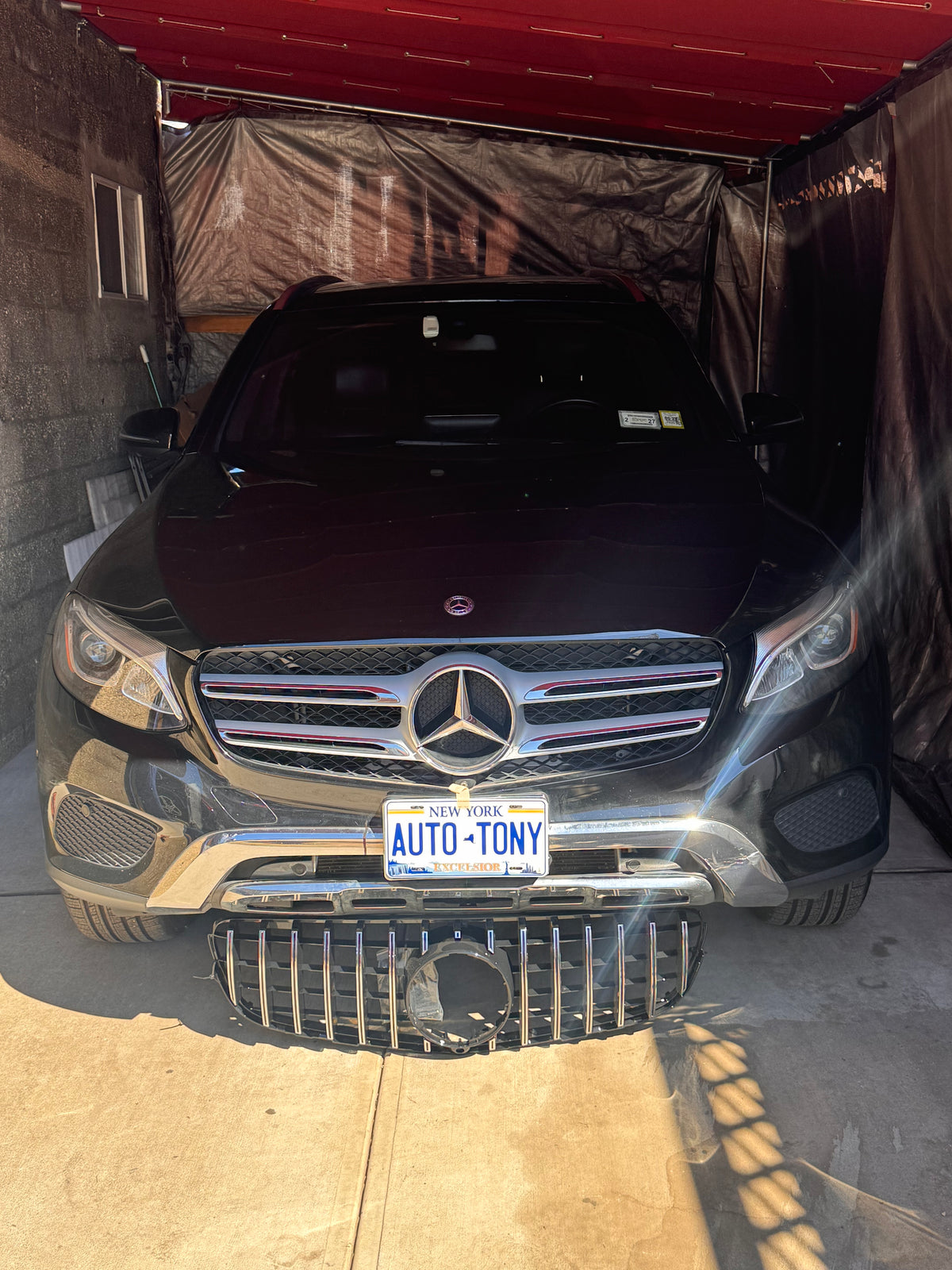 New Front Grille Silver for GLC 2016-2019