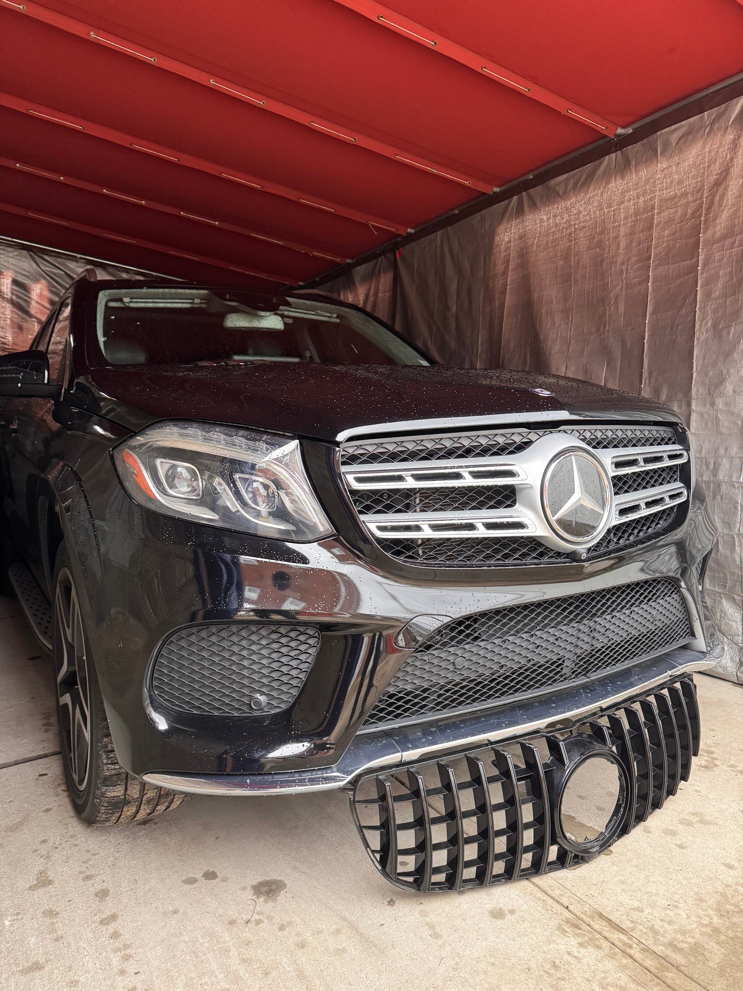 New AMG Grille Mercedes GLS 2016-2019