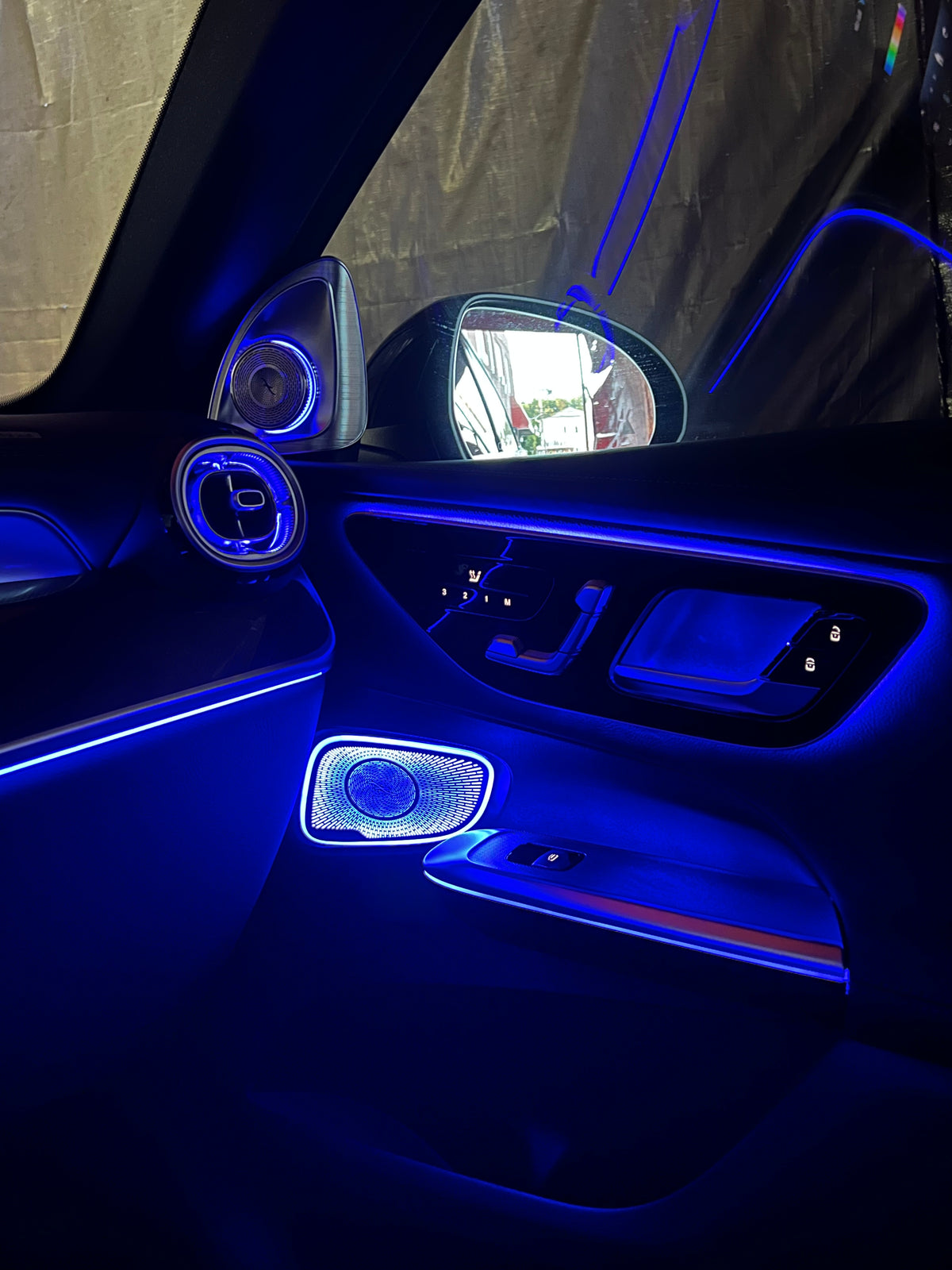 Fully ambient upgrade for Mercedes C-class 2021-2023