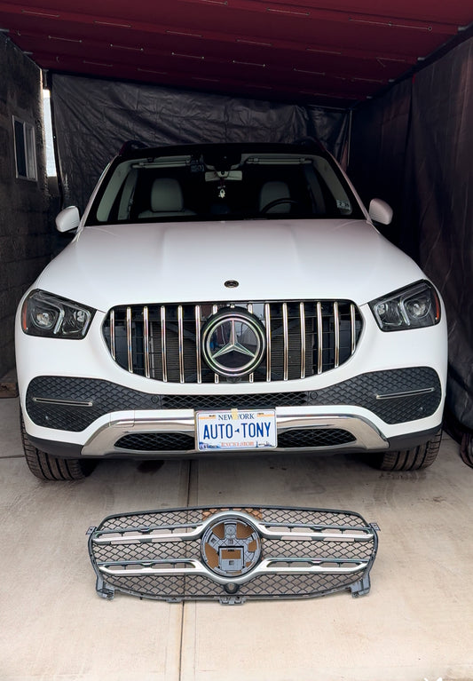 GLE 2020-2023 New AMG Front Grille Silver