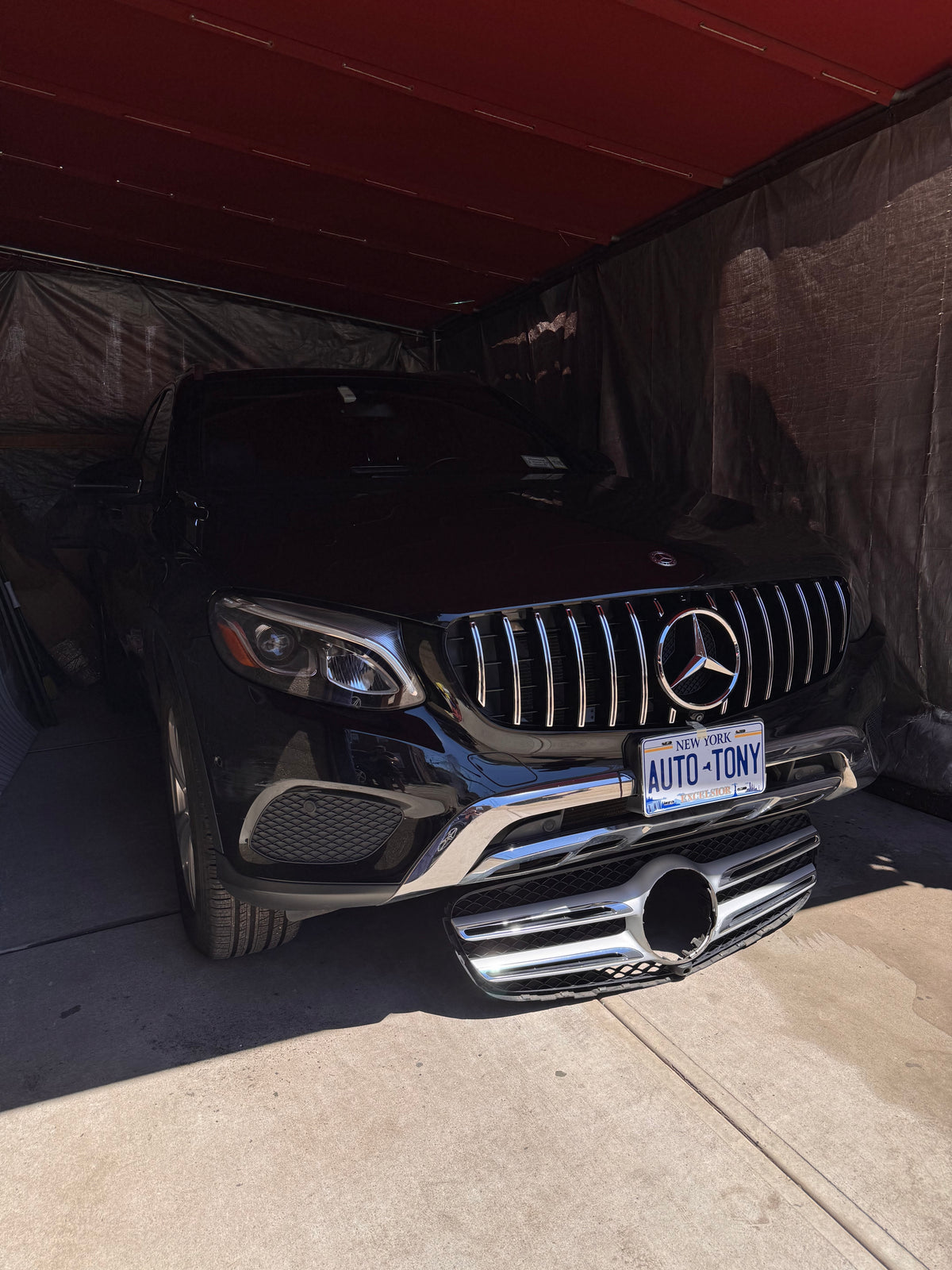 New Front Grille Silver for GLC 2016-2019