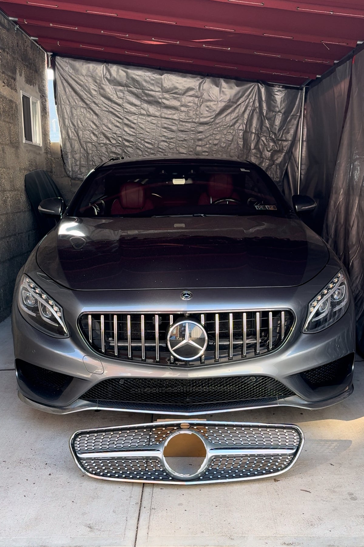 New Grille For Mercedes S550 Coupe  2015-2017