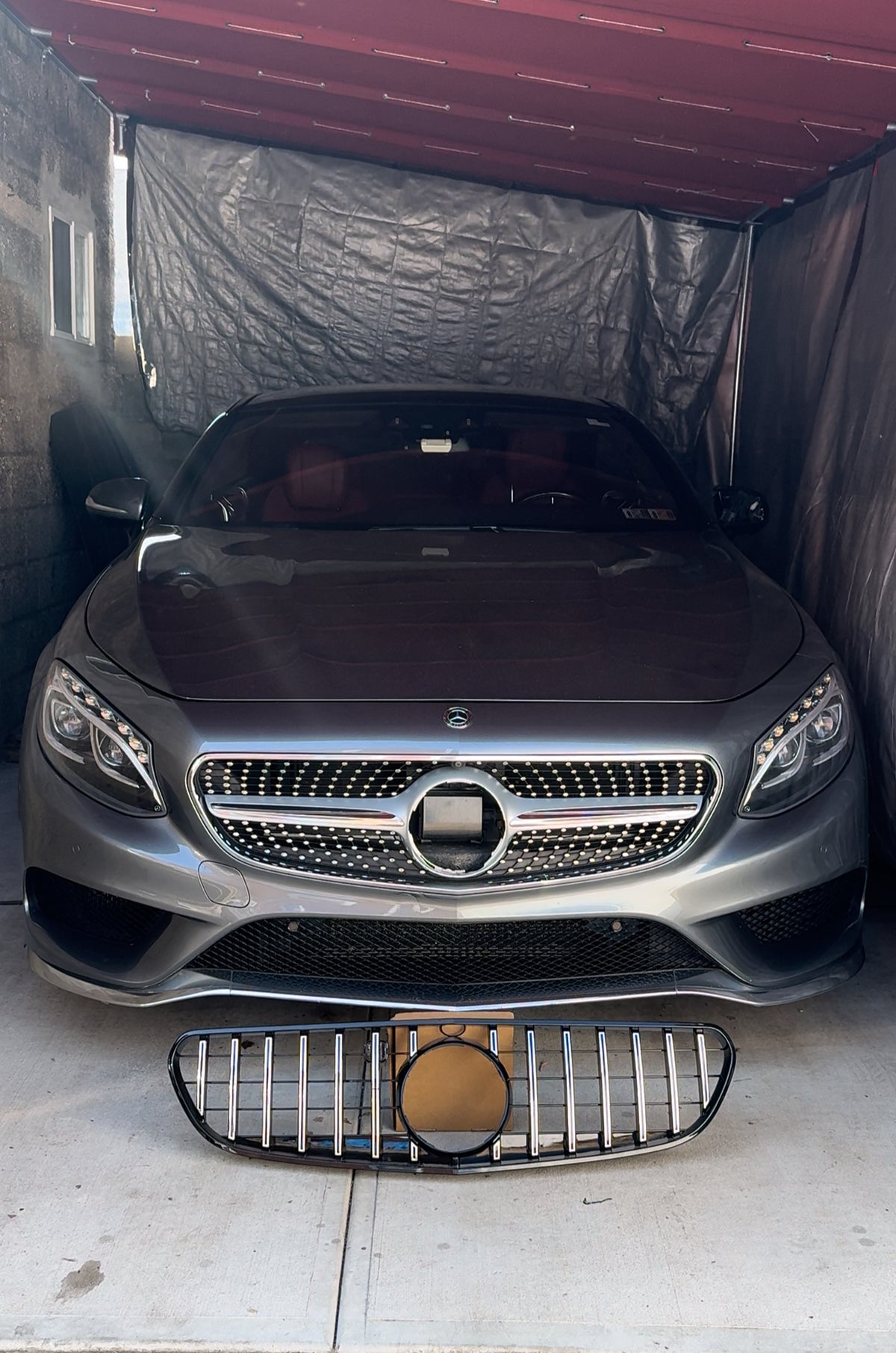 New Grille For Mercedes S550 Coupe  2015-2017