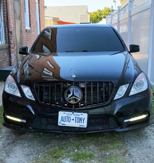 New Glossy Black AMG Grille | Perfect Fit For E-Class | 2009-2013