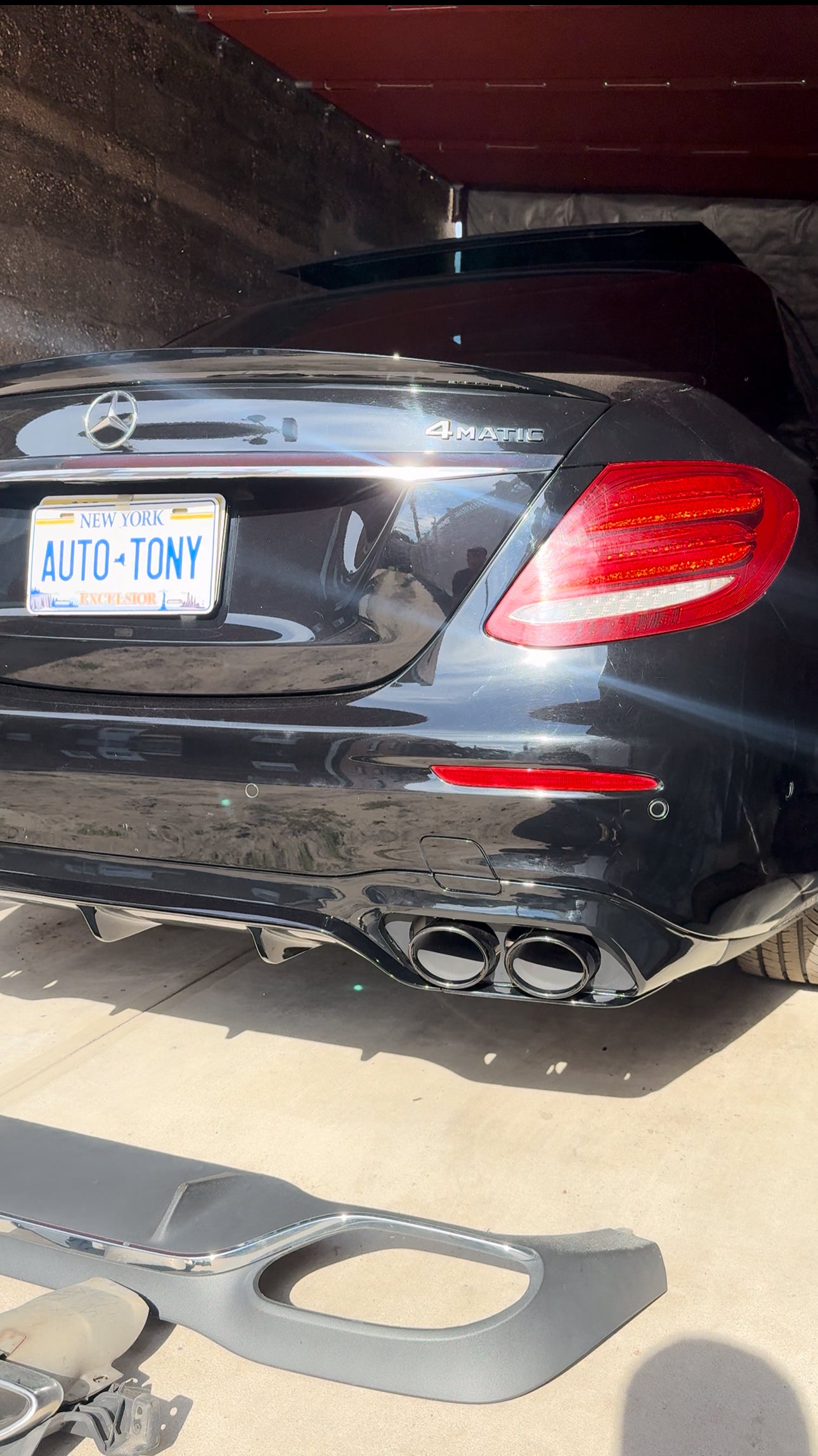 New Rear Diffuser | 2017-2020 W213 E-Class | Custom Fit for E300, E350, E400, E43 AMG & E450 Sedan
