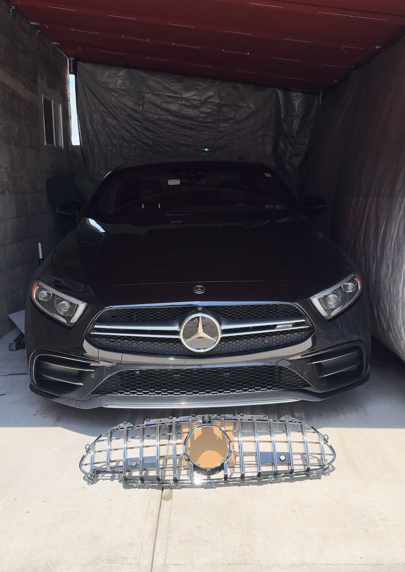 New AMG Grille Chrome for CLS 2019 2022