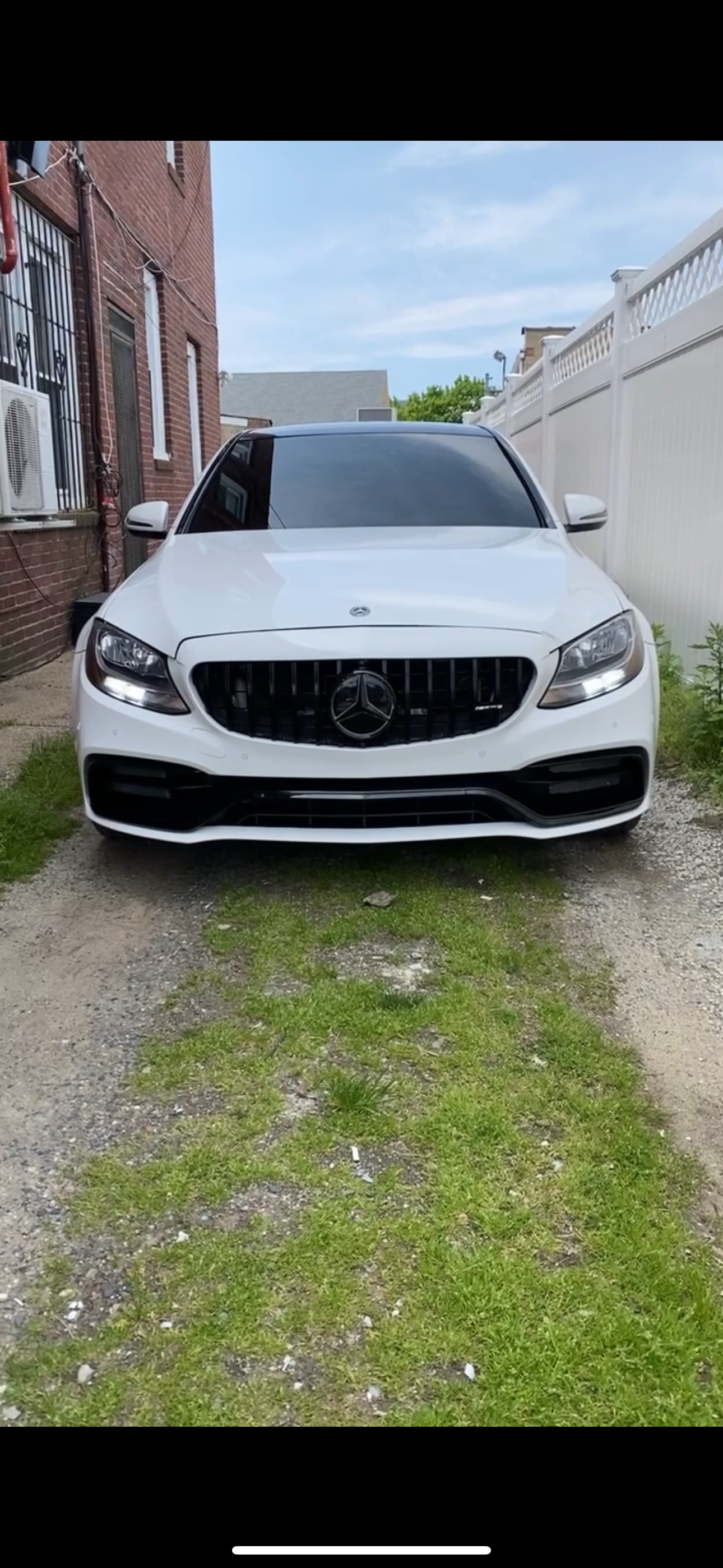 New Front Bumper C63 AMG 2015-2021