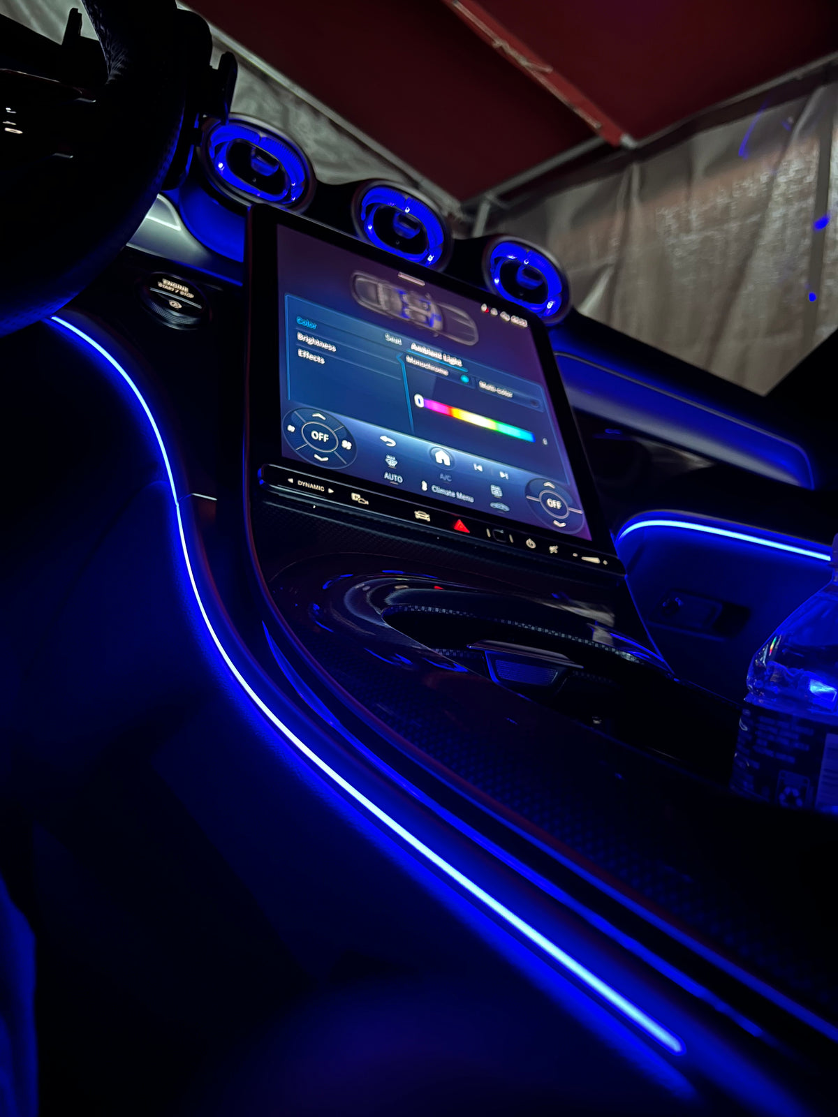 Fully ambient upgrade for Mercedes C-class 2021-2023