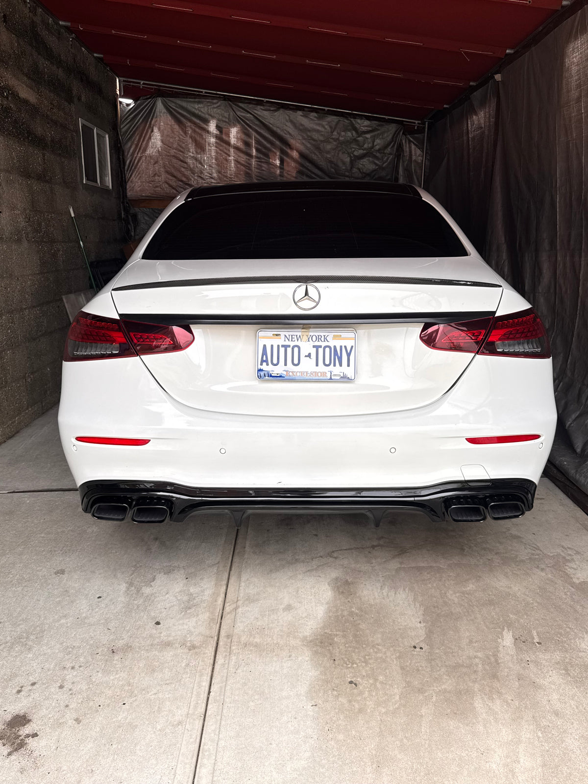 E-63 New Diffuser ALL-Black 2021-2023