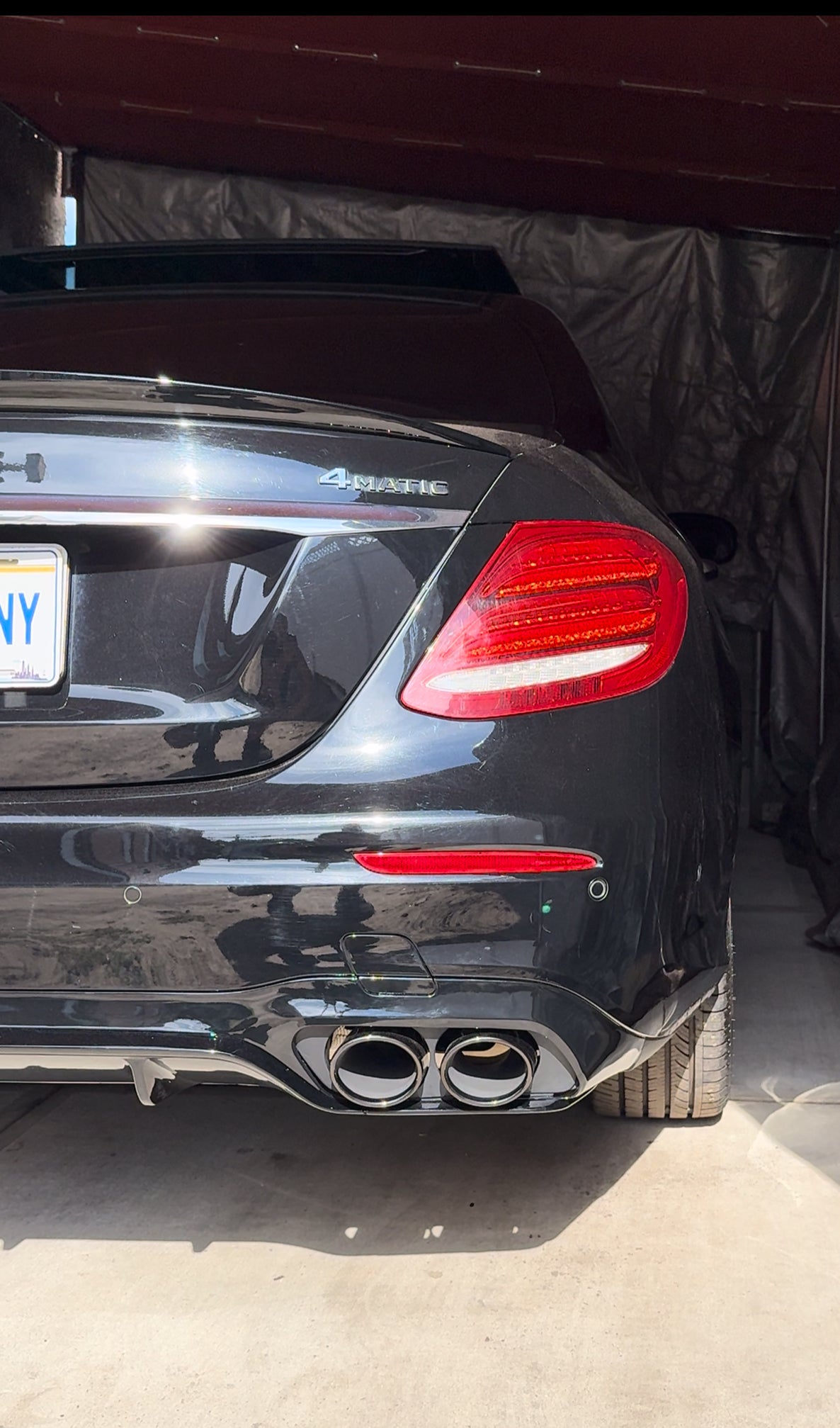 New Rear Diffuser | 2017-2020 W213 E-Class | Custom Fit for E300, E350, E400, E43 AMG & E450 Sedan