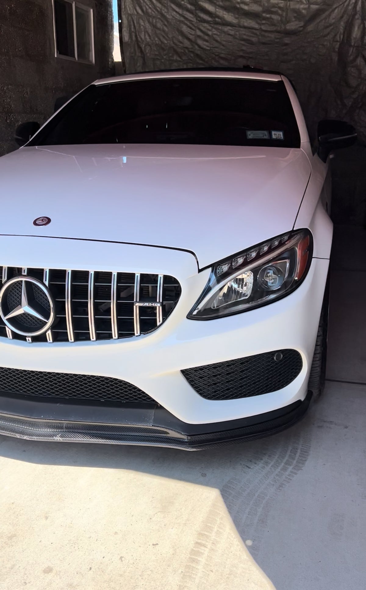 New C63 Front Bumper C-Class  2015-2018