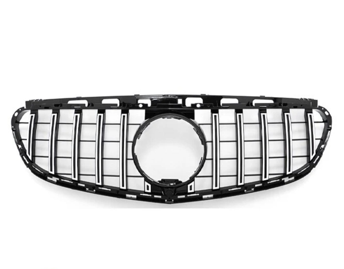 New E63 Front Grille Silver 2014-2016