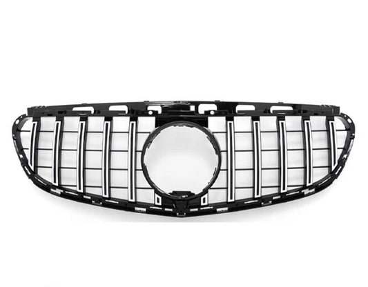 New E63 Front Grille Silver 2014-2016