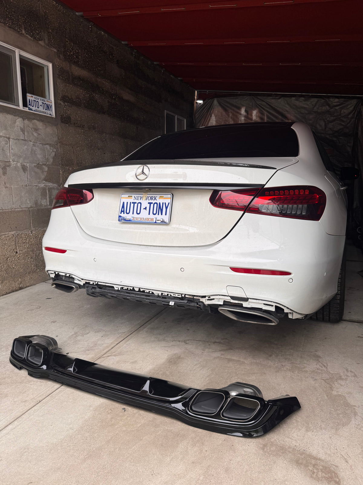 E-63 New Diffuser ALL-Black 2021-2023