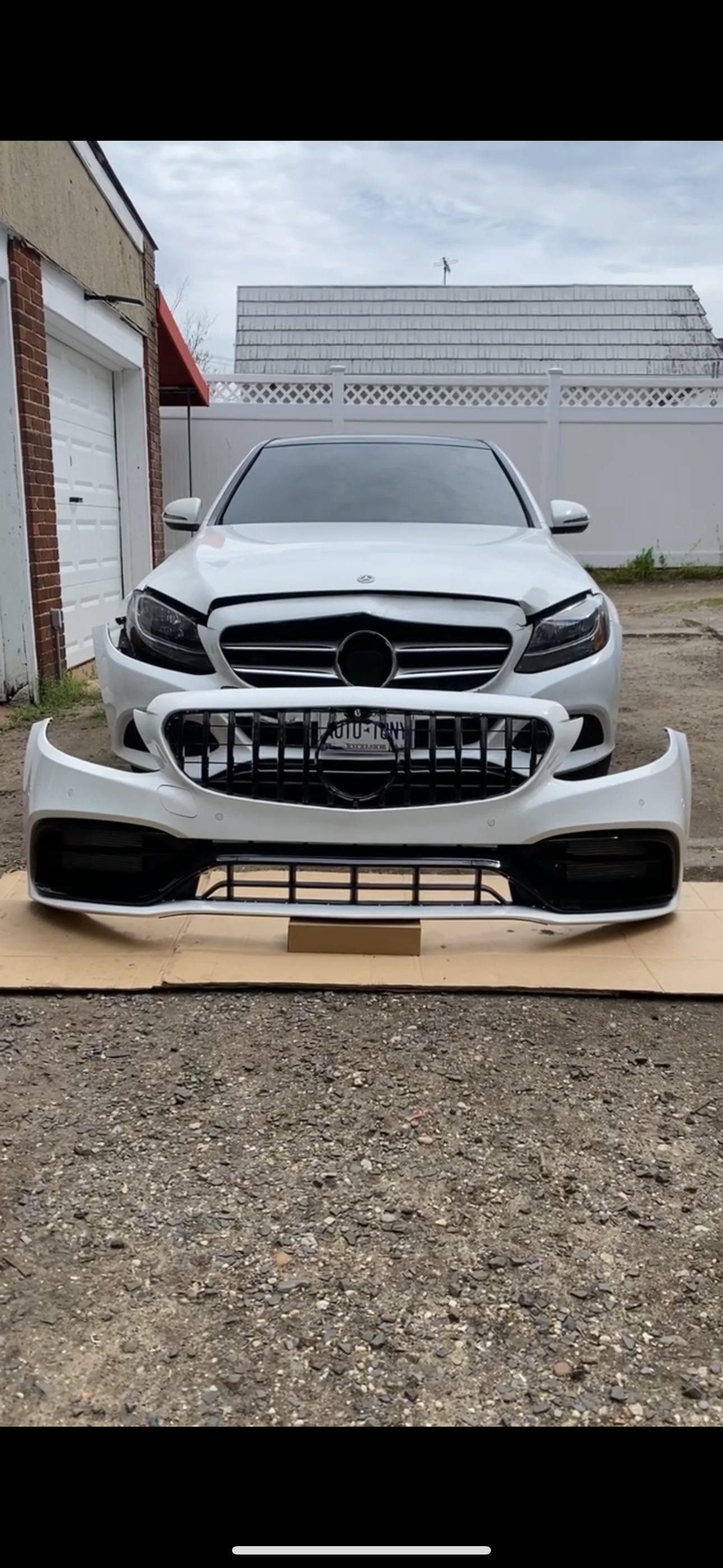 New Front Bumper C63 AMG 2015-2021