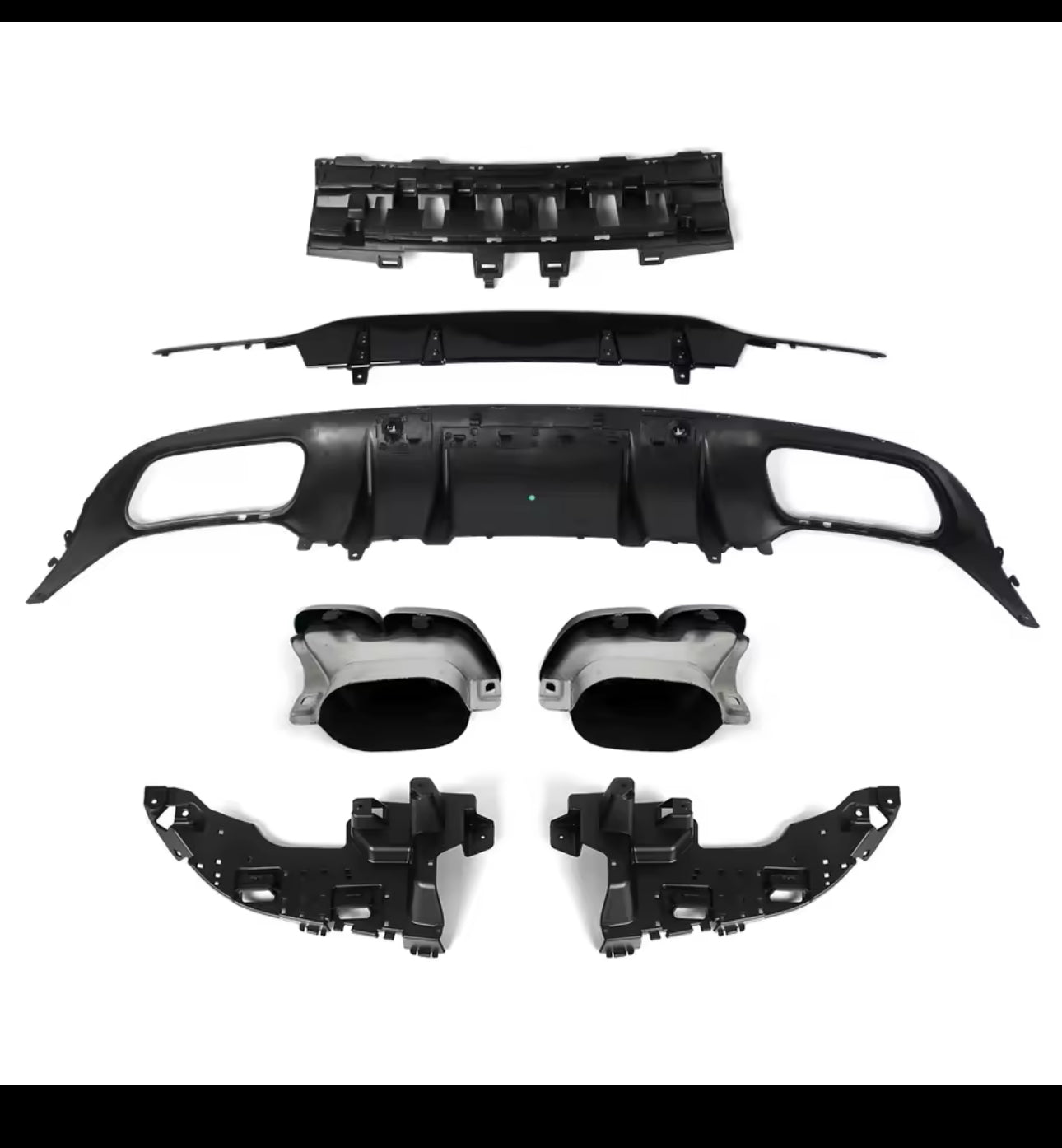 Rear Diffuser C63 AMG for C-class 2 Door 2015-2020