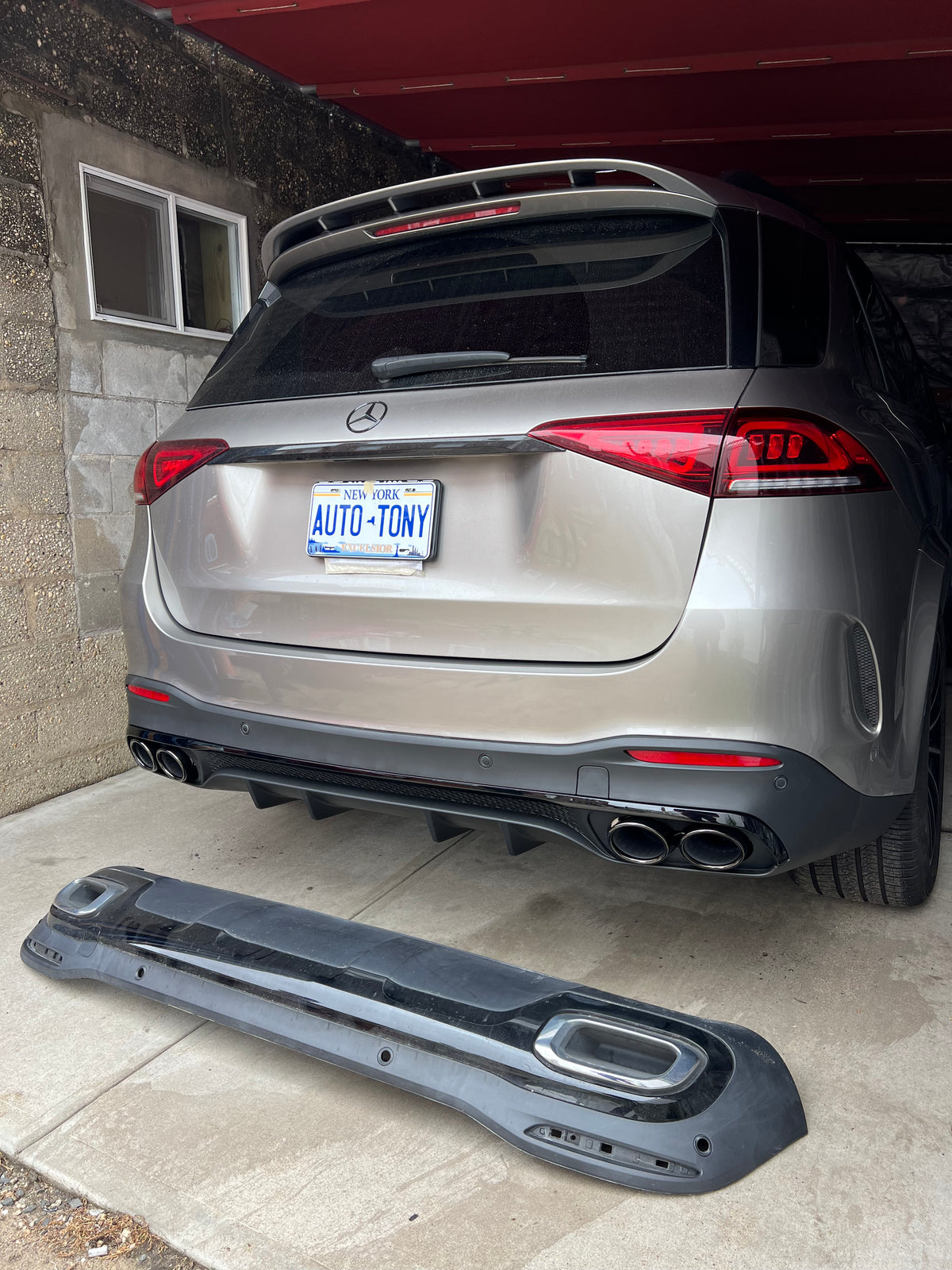 Rear Diffuser Mercedes GLE-53 AMG 2020-2026