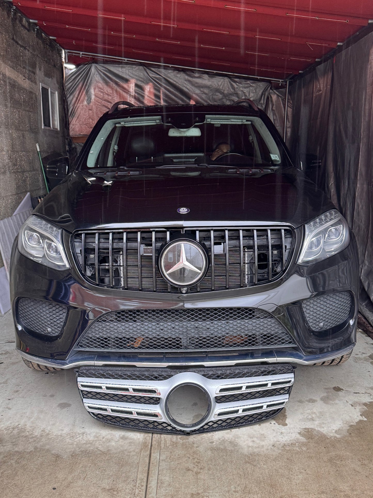 New AMG Grille Mercedes GLS 2016-2019