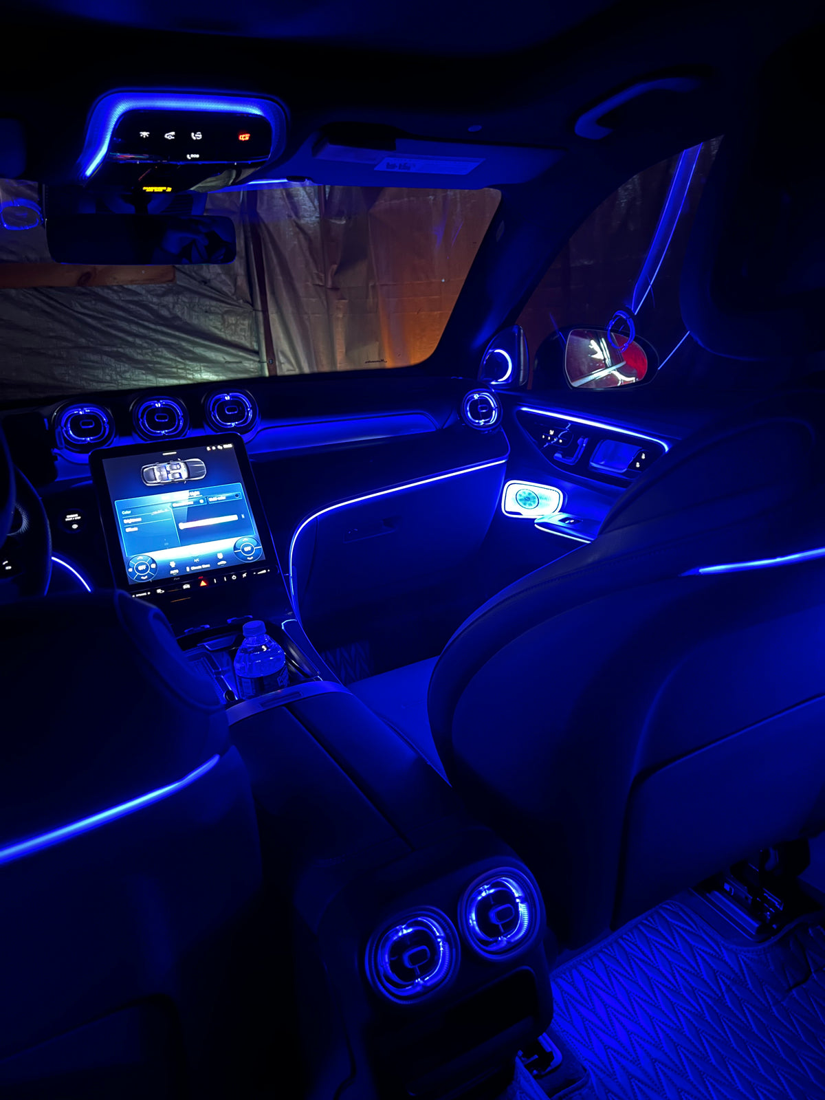 Fully ambient upgrade for Mercedes C-class 2021-2023