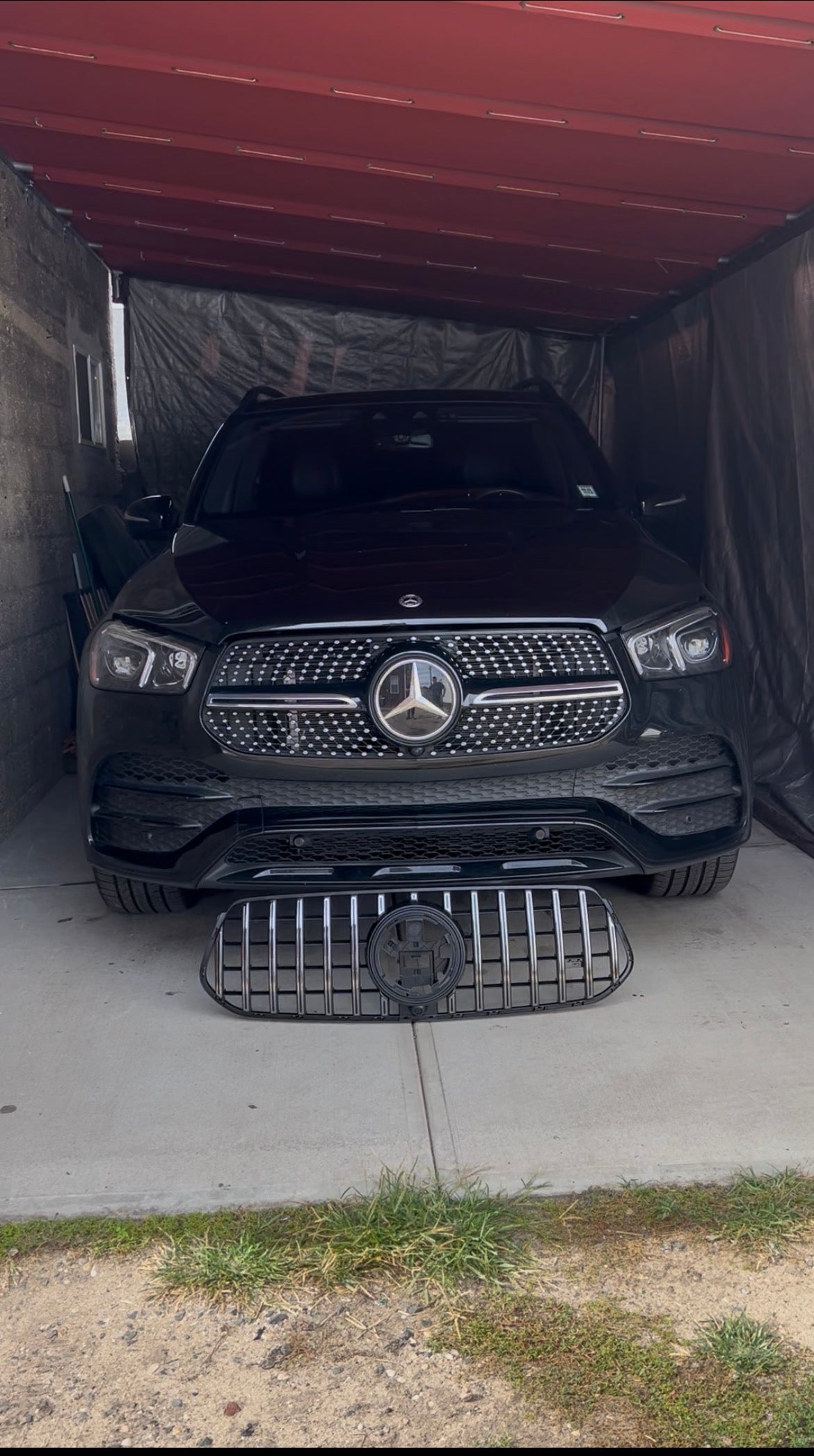 New Silver AMG Grille | Fit For GLE W167 Models | 2020-2023