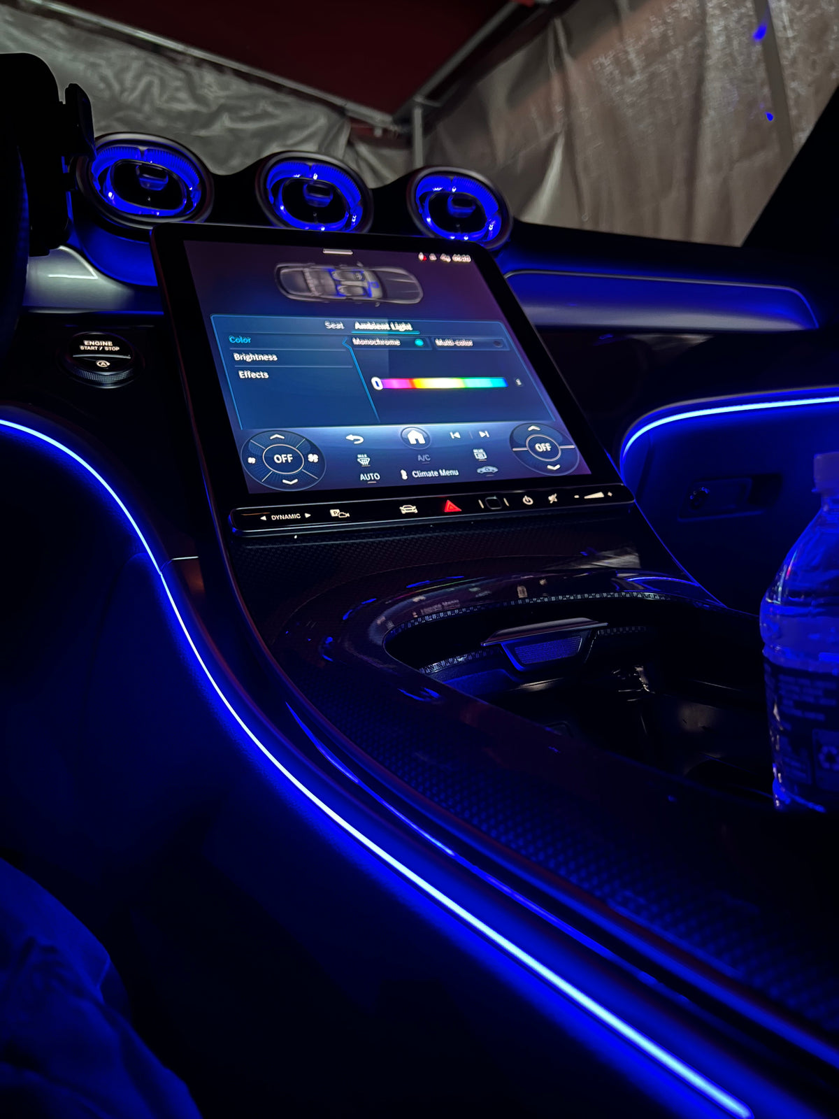Fully ambient upgrade for Mercedes C-class 2021-2023