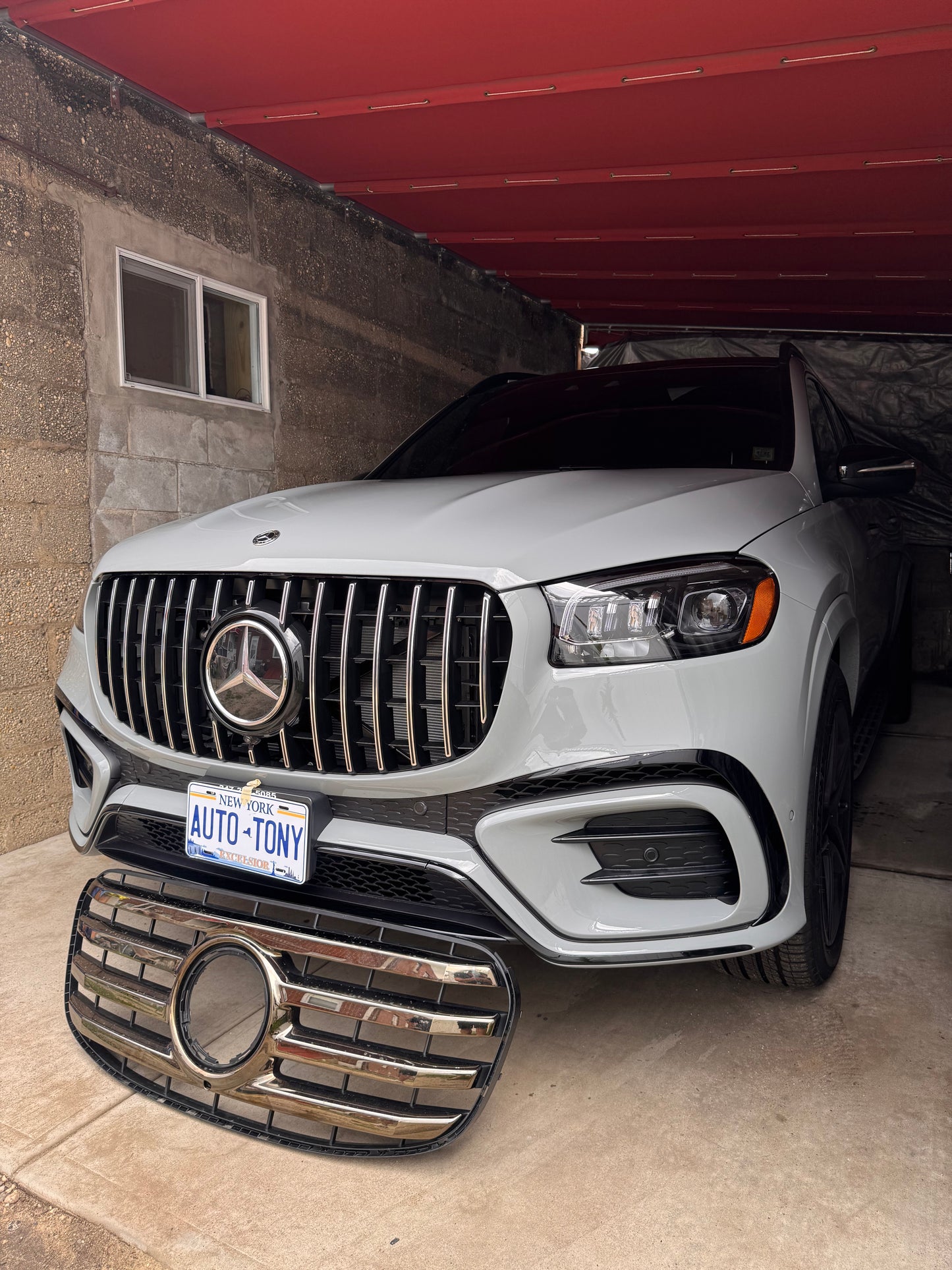 GLS 2024-2025 New Front Grille Silver