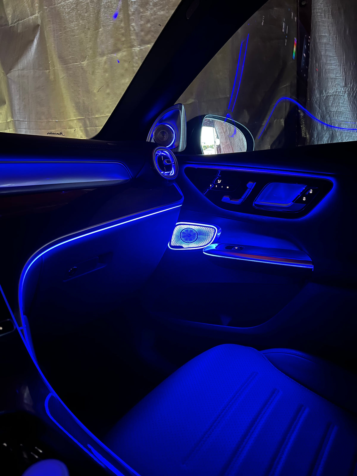 Fully ambient upgrade for Mercedes C-class 2021-2023