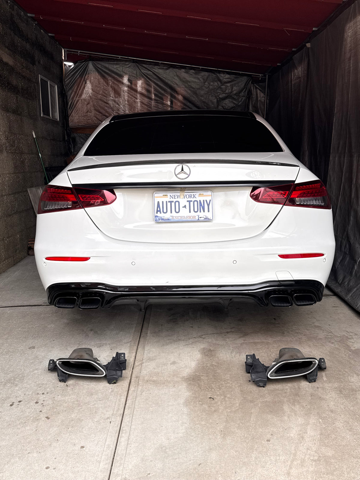 E-63 New Diffuser ALL-Black 2021-2023