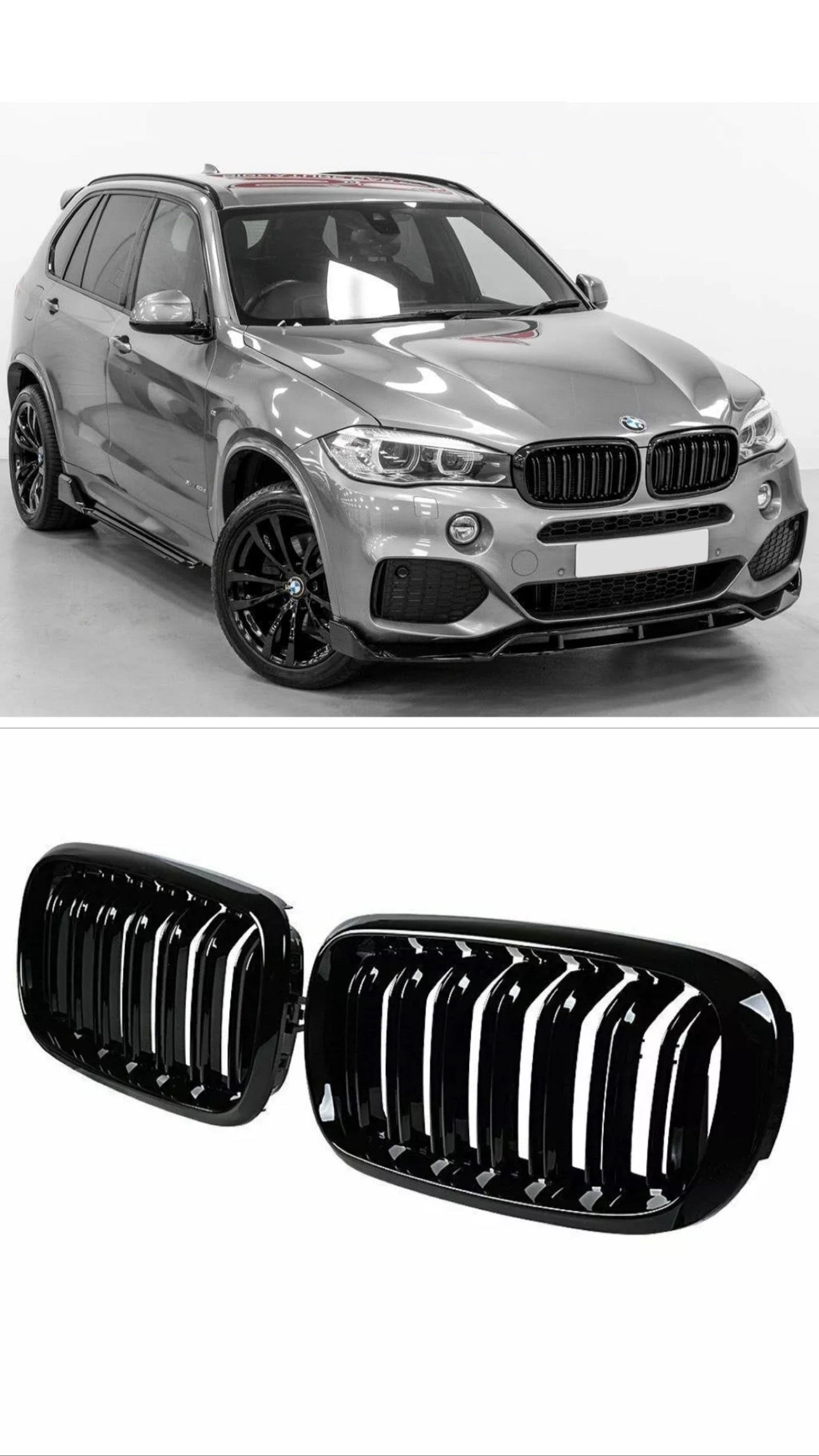 New M Grille BMW X5 ALL Black 2014-2018