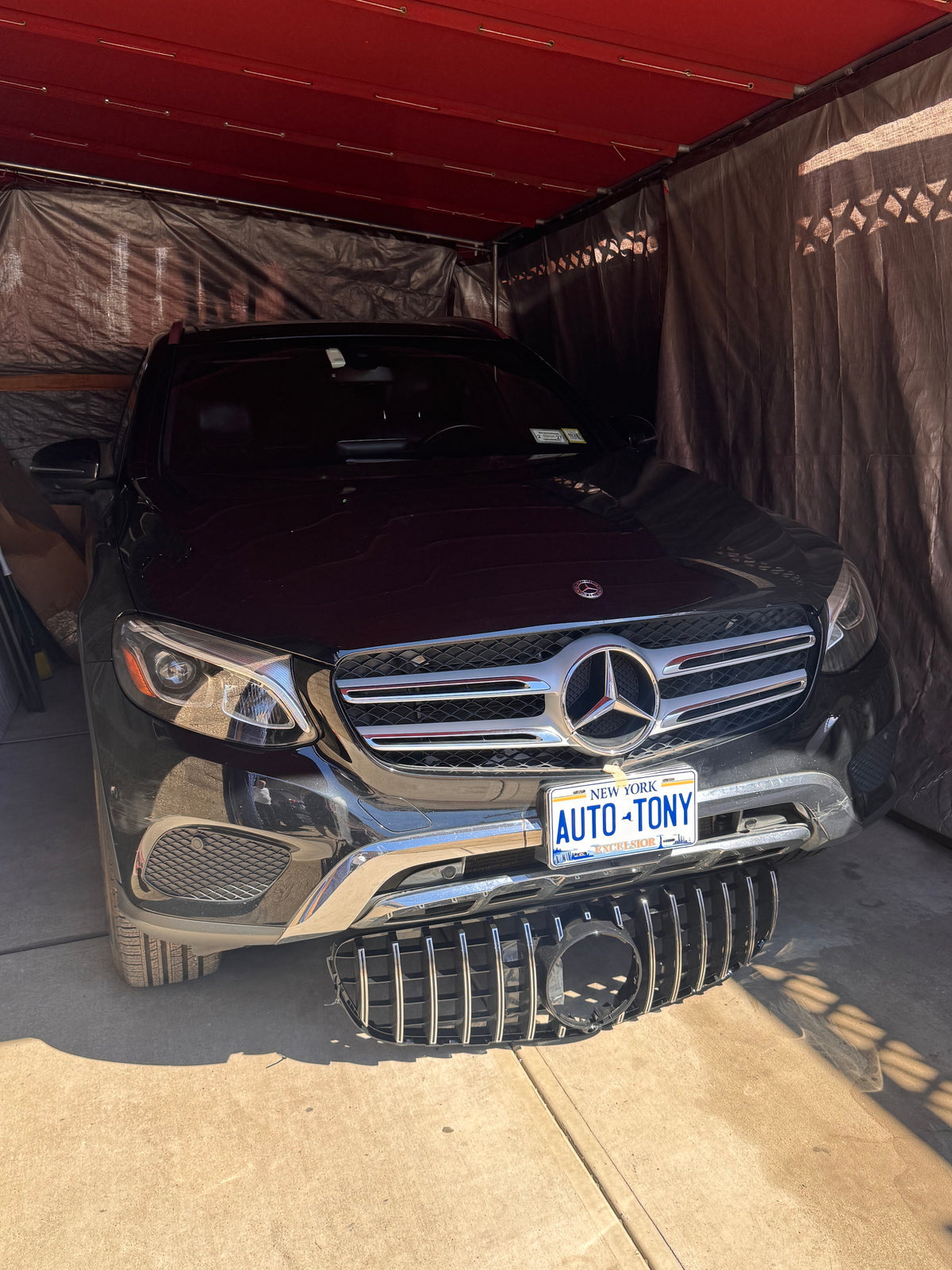 New Front Grille Silver for GLC 2016-2019