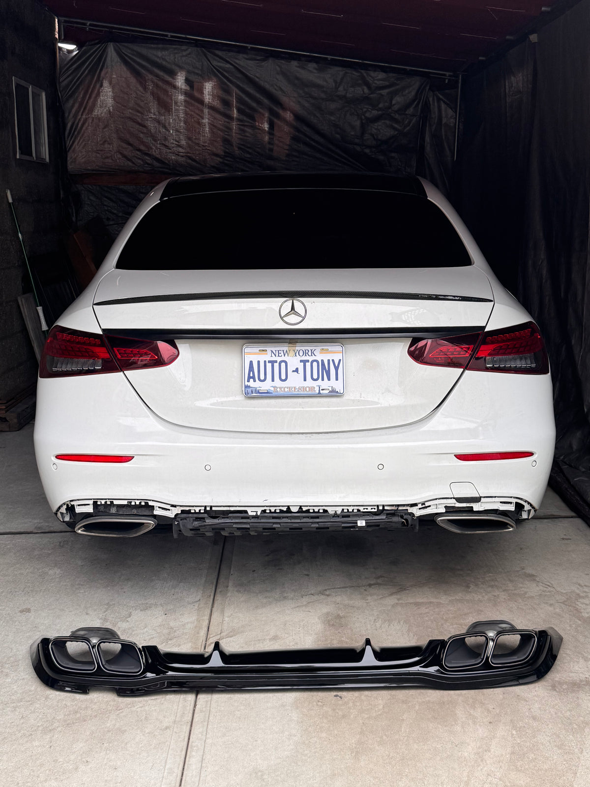 E-63 New Diffuser ALL-Black 2021-2023