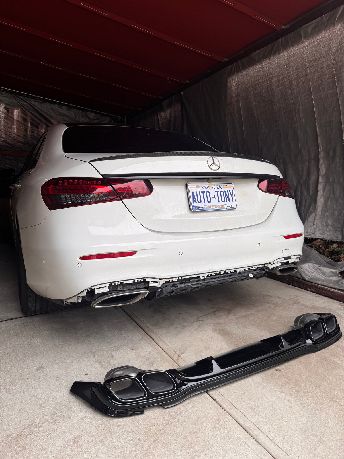 E-63 New Diffuser ALL-Black 2021-2023