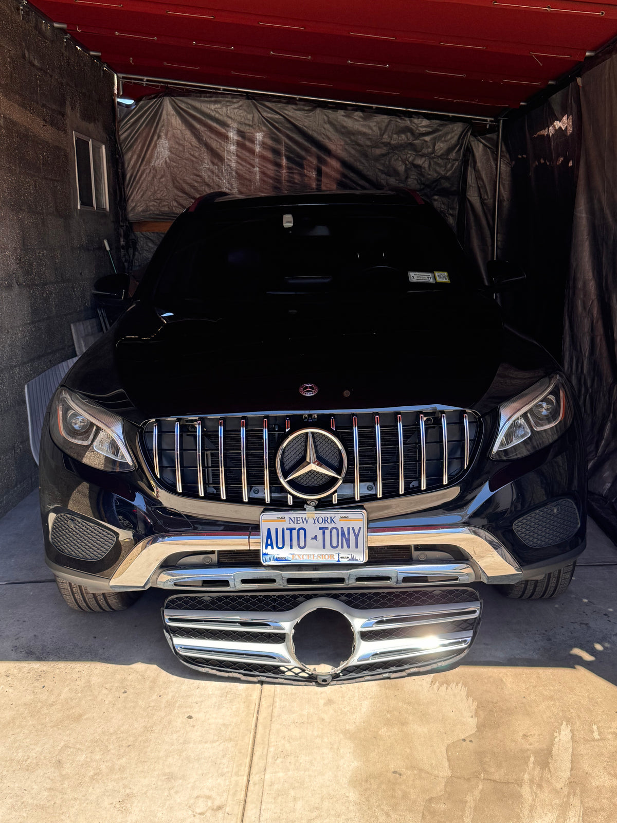New Front Grille Silver for GLC 2016-2019