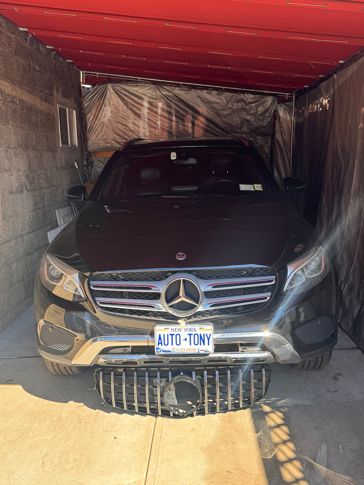 New Front Grille Silver for GLC 2016-2019