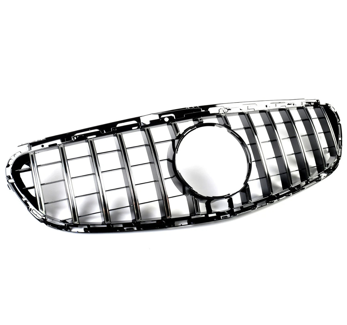 New E63 Front Grille Silver 2014-2016