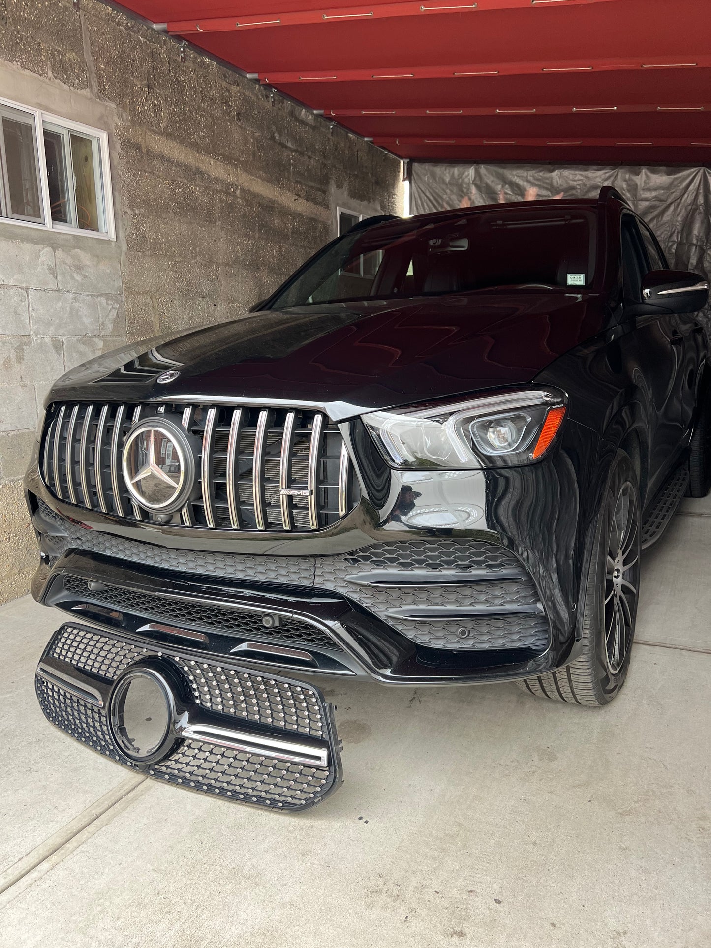 New Silver AMG Grille | Fit For GLE W167 Models | 2020-2023